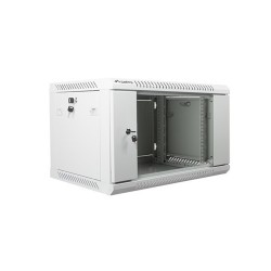 Lanberg WF01-6406-10S stojak 6U Szafa wisząca Szary