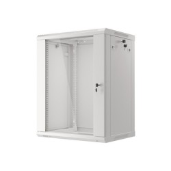 Lanberg WF01-6415-10S stojak 15U Szafa wisząca Szary