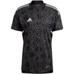 Koszulka męska Condivo 22 Goalkeeper Jersey Short Sleeve czarna HB1619