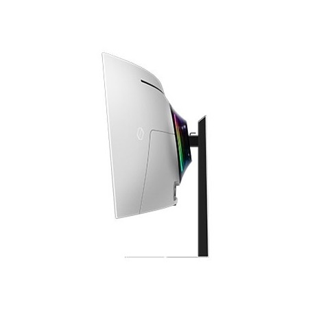 Samsung G95SC monitor komputerowy 124,5 cm (49") 5120 x 1440 px Dual QHD OLED Srebrny