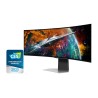 Samsung G95SC monitor komputerowy 124,5 cm (49") 5120 x 1440 px Dual QHD OLED Srebrny