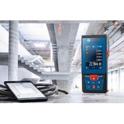 Bosch GLM 100-25 C Professional Czarny, Niebieski, Czerwony 4x 0,08 - 100 m