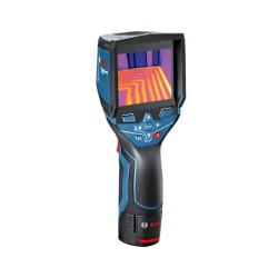 Bosch GTC 400 C Professional Noise equivalent temperature difference (NETD) Czarny, Niebieski 2000 mAh 160 x 120 px Wbudowany