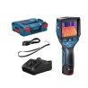 Bosch GTC 400 C Professional Noise equivalent temperature difference (NETD) Czarny, Niebieski 2000 mAh 160 x 120 px Wbudowany