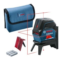 Bosch GCL 2-15 Niwelator liniowy/poziomowy 15 m 650 nm ( 1 mW)