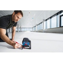 Bosch GCL 2-15 Niwelator liniowy/poziomowy 15 m 650 nm ( 1 mW)