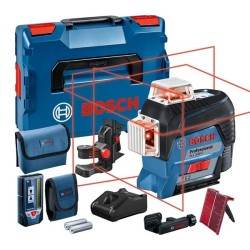 Bosch GLL 3-80 C Professional Niwelator liniowy 30 m 630 - 650 nm ( 10 mW)