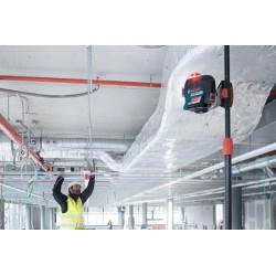 Bosch GLL 3-80 C Professional Niwelator liniowy 30 m 630 - 650 nm ( 10 mW)