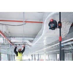 Bosch GLL 3-80 Professional Niwelator liniowy 30 m 630 - 650 nm ( 10 mW)