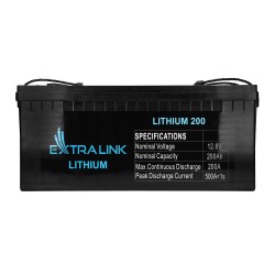 Extralink Akumulator LiFePO4 200AH 12.8V, BMS