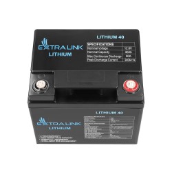 Extralink Akumulator LiFePO4 40AH 12.8V, BMS