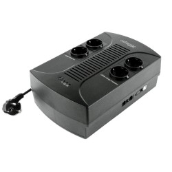 EnerGenie EG-UPS-001 zasilacz UPS Technologia line-interactive 0,65 kVA 390 W 4 x gniazdo sieciowe