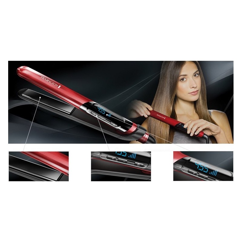 Prostownica do włosów REMINGTON S9600 (46W kolor czerwony) Prostownica do włosów REMINGTON S9600 (46W kolor czerwony)