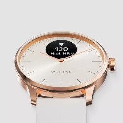 Zegarek Withings Scanwatch Light - zegarek z funkcją EKG, pomiarem pulsu i SPO2 oraz mierzeniem aktywności fizycznej i snu