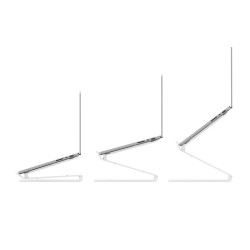 Stojak Twelve South Curve Flex - justierbarer Aluminum Stand biały