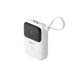 Powerbank Havit PB5215 10000mAh (biały)