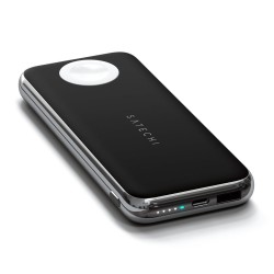 Powerbank Satechi QUATRO belaidis ryšys 10000 mAh Juodas