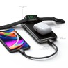 Powerbank Satechi QUATRO belaidis ryšys 10000 mAh Juodas