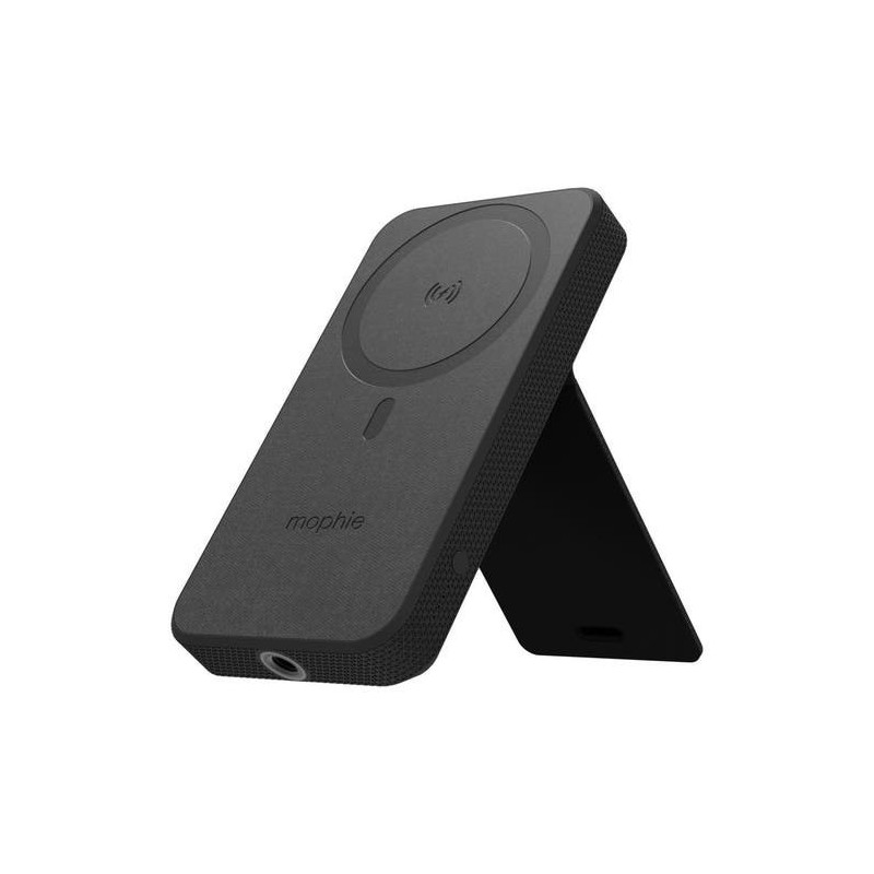 mophie 10000mAh Snap+ MagSafe Power Bank z podstawką, 10000 mAh, Litowo-jonowy (Li-Ion), Ładowanie bezprzewodowe, 20 W,