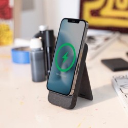 mophie 10000mAh Snap+ MagSafe Power Bank z podstawką, 10000 mAh, Litowo-jonowy (Li-Ion), Ładowanie bezprzewodowe, 20 W,