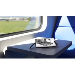 Zens Travel Series 2 w 1 magnetyczna bezprzewodowa ładowarka Pro 2+ zegarek z USB-C