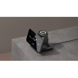 Słuchawki ZENS Nightstand Charger Pro 2 - Smartfon - Smartwatch AC Bezprzewodowe ładowanie Szybkie ładowanie w pomieszczeniu