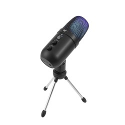 Mikrofon gamingowy bezprzewodowy Havit GK51 (czarny z RGB)