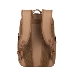 Plecak do notebooka 14" RIVACASE Aviva, beżowy, miejski, 16L, z materiału wodoodpornego