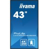 Monitor Iiyama 43 LH4360UHS-B2AG HDMI USB - 107.9 cm - 42.5"