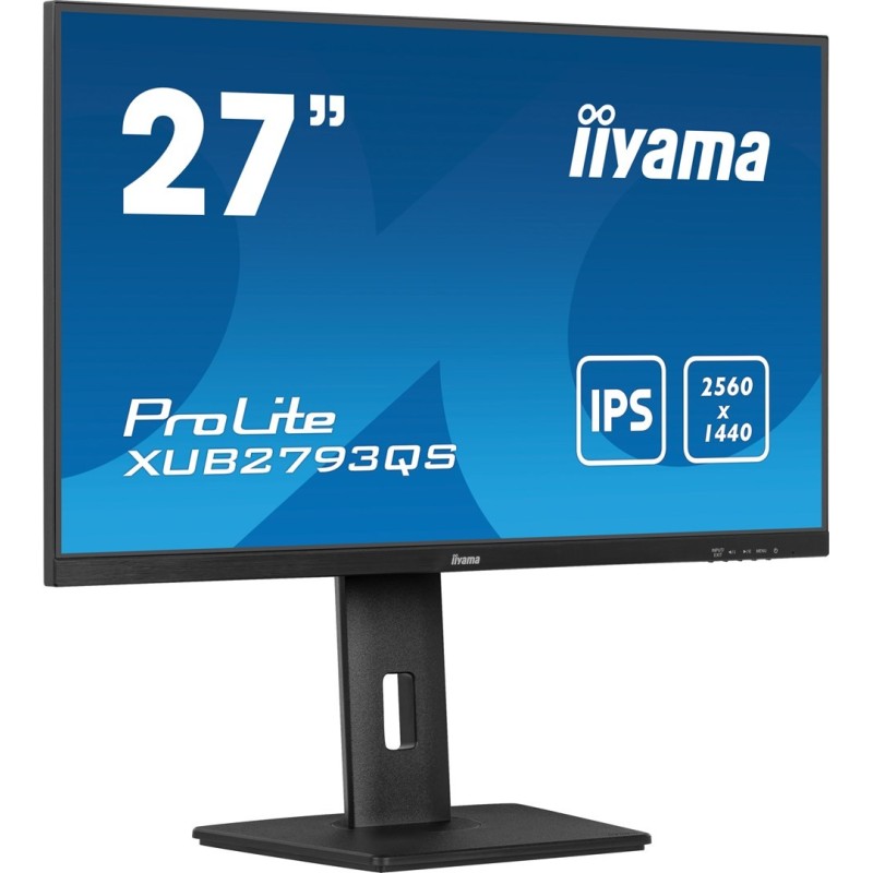 Monitor iiyama ProLite XUB2793QS-B7 27" - Płaski ekran - 68,6 cm Monitor iiyama ProLite XUB2793QS-B7 27" - Płaski ekran - 68,6 cm