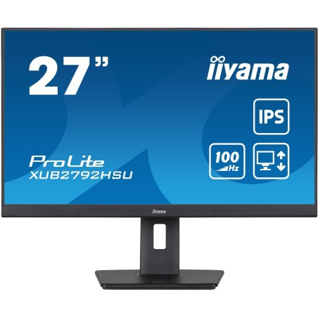 Monitor iiyama XUB2792HSU-B6 27IN FHD IPS BUSI/1920X1080 100HZ 0.4MS 250CD