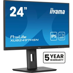 Monitor USB-C, LAN, DP-Out (dock), 300cd