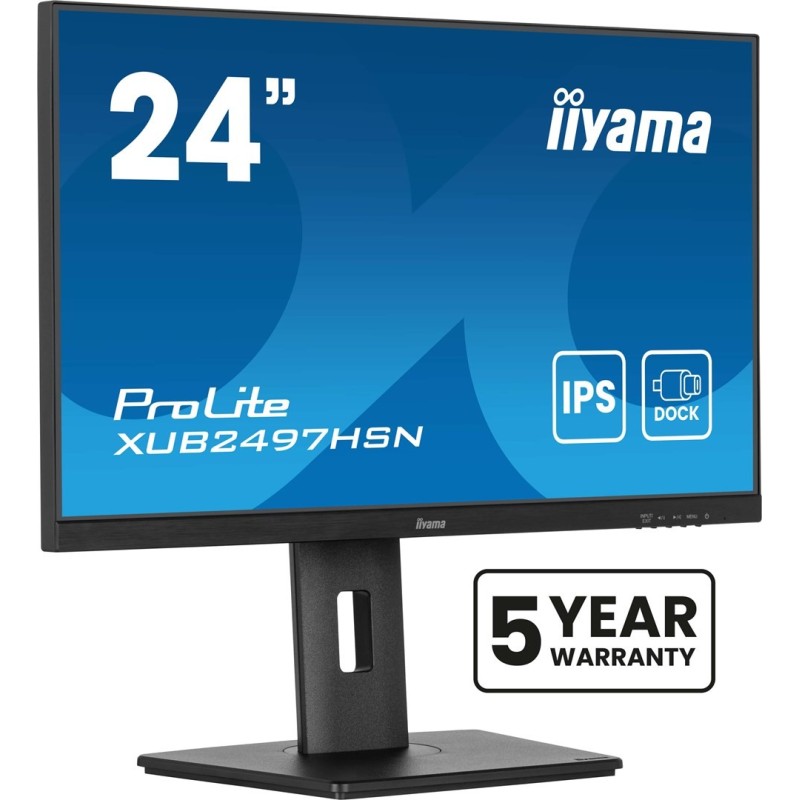 Monitor USB-C, LAN, DP-Out (dock), 300cd