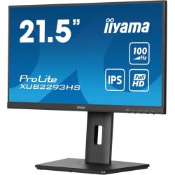 iiyama ProLite XUB2293HS-B6 monitor komputerowy 54,6 cm (21.5") 1920 x 1080 px Full HD LED Czarny