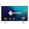 Monitor EIZO 108cm (42,5") EV4340X-WT 16:09 4K 2xHDMI+DP+USB-C IPS