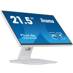 Monitor T2252MSC-W2 21.5 cali biały dotykowy z powłoką antyodciskową