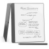 Ebook New Kindle Scribe - 2024 release 10.2” glare-free 16GB Wi-Fi (Without Lockscreen Ads) with Premium Pen Tungsten