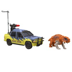Jurassic World Nostalgia Pojazd i Dinozaur