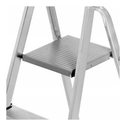 AWTOOLS Drabina aluminiowa wolnostojąca 5 stopni do 125 kg