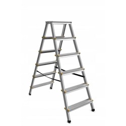 AWTOOLS Drabina taboret 6 stopni 150kg