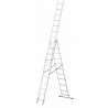 AWTOOLS Drabina aluminiowa 3x14 stopni 150kg adaptacja na schody