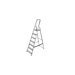 AWTOOLS Drabina aluminiowa wolnostojąca 7-stopniowa 150kg