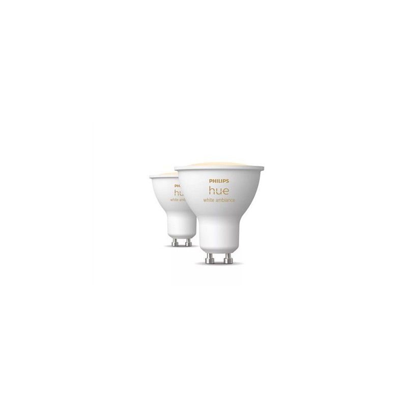 Philips Hue White ambiance Inteligentny reflektor punktowy GU10 (2 szt.)