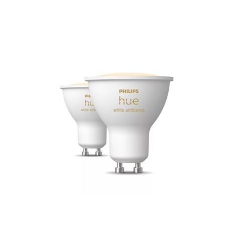 Philips Hue White ambiance Inteligentny reflektor punktowy GU10 (2 szt.)