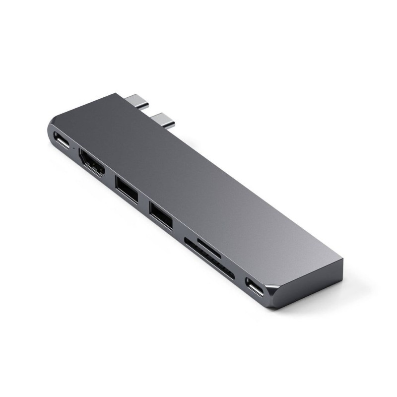 Hub Satechi Type-C Pro Hub Slim gwiezdna szarość - Smukła obudowa Hub Satechi Type-C Pro Hub Slim gwiezdna szarość - Smukła obudowa