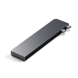 Hub Satechi Type-C Pro Hub Slim gwiezdna szarość - Smukła obudowa