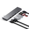 Hub Satechi Type-C Pro Hub Slim gwiezdna szarość - Smukła obudowa