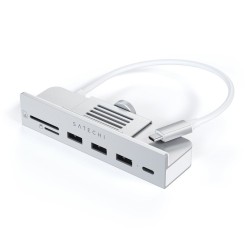 Satechi Aluminum USB-C Clamp Hub Pro dla Apple iMac (6 in 1)