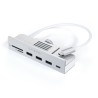 Satechi Aluminum USB-C Clamp Hub Pro dla Apple iMac (6 in 1)