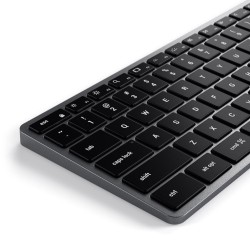 Klawiatura Satechi Slim W3 z układem numerycznym USB-C (space gray) US